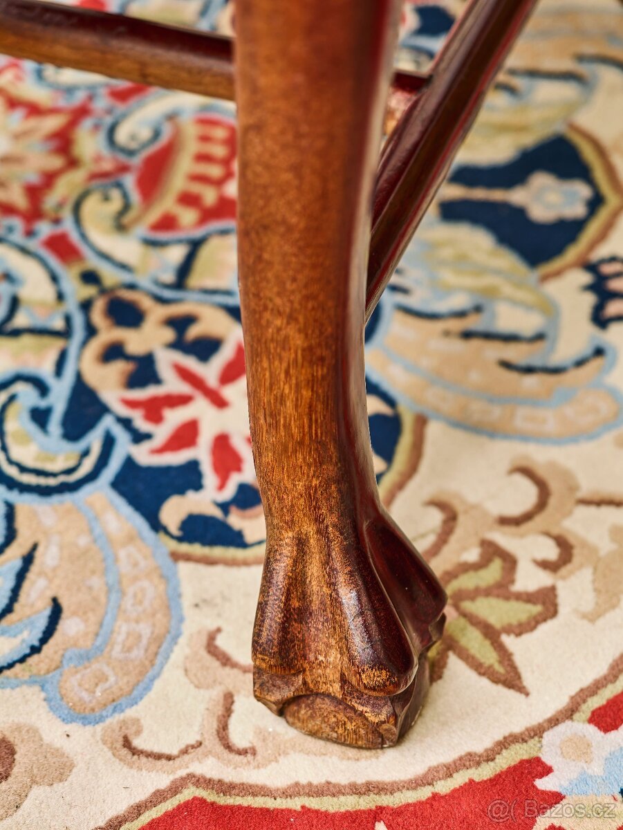 Čínské vyřezávané stolky – pár - 6