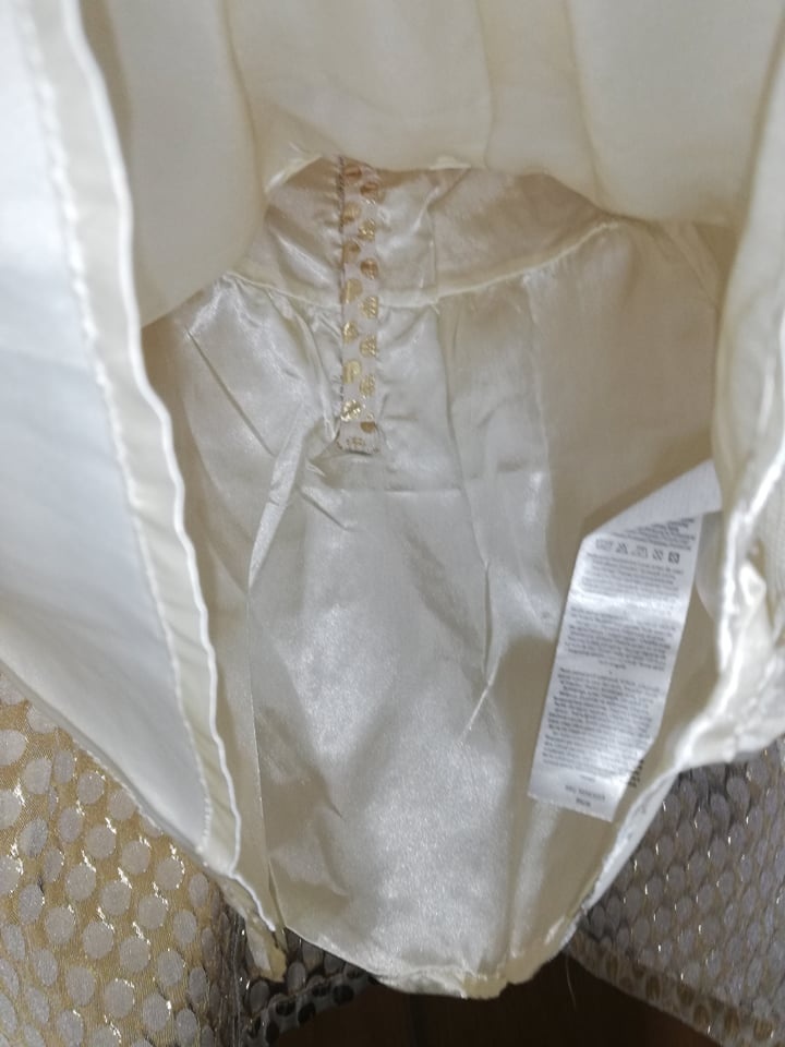 Zlaté sváteční šatičky vel.86 - 6