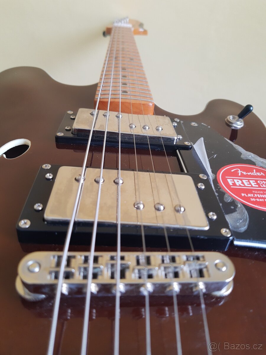 Squier Starcaster + efektor, looper, mikrofon, sluchátka. - 6