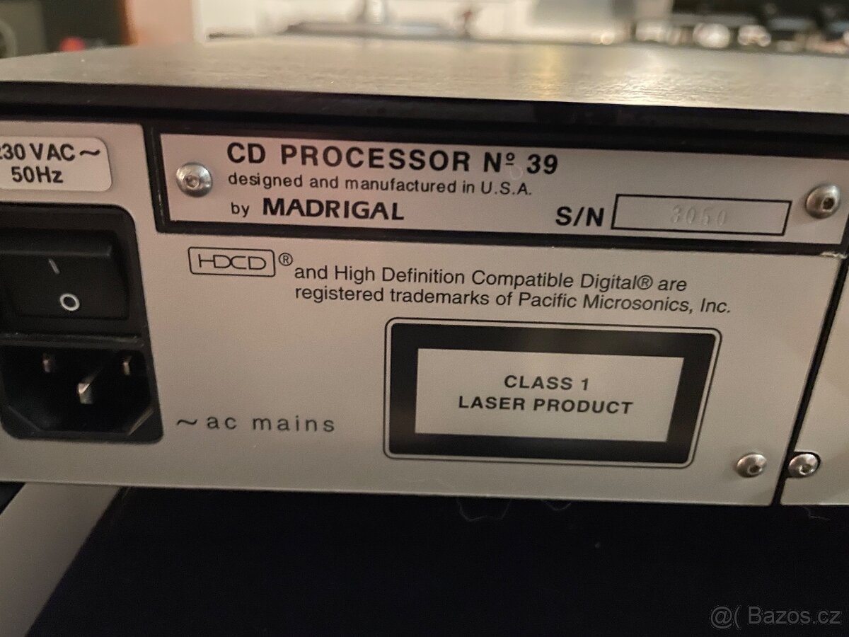 CD přehrávač Mark Levinson No 39 - 6