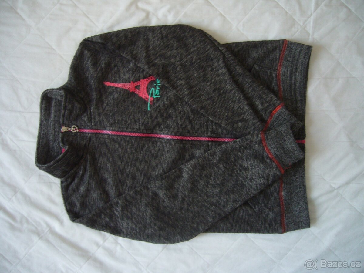 Prodám teplejší dívčí mikinu - 6