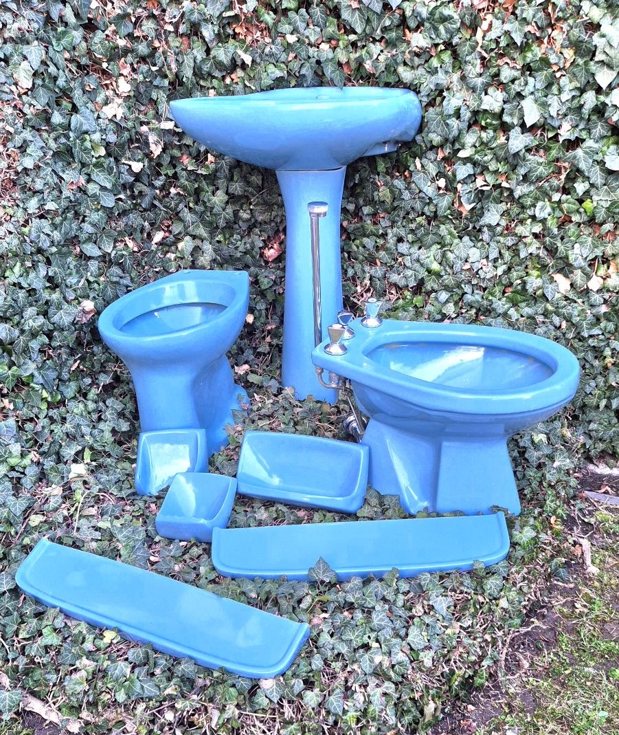 Sanitární keramika - retro set - 6