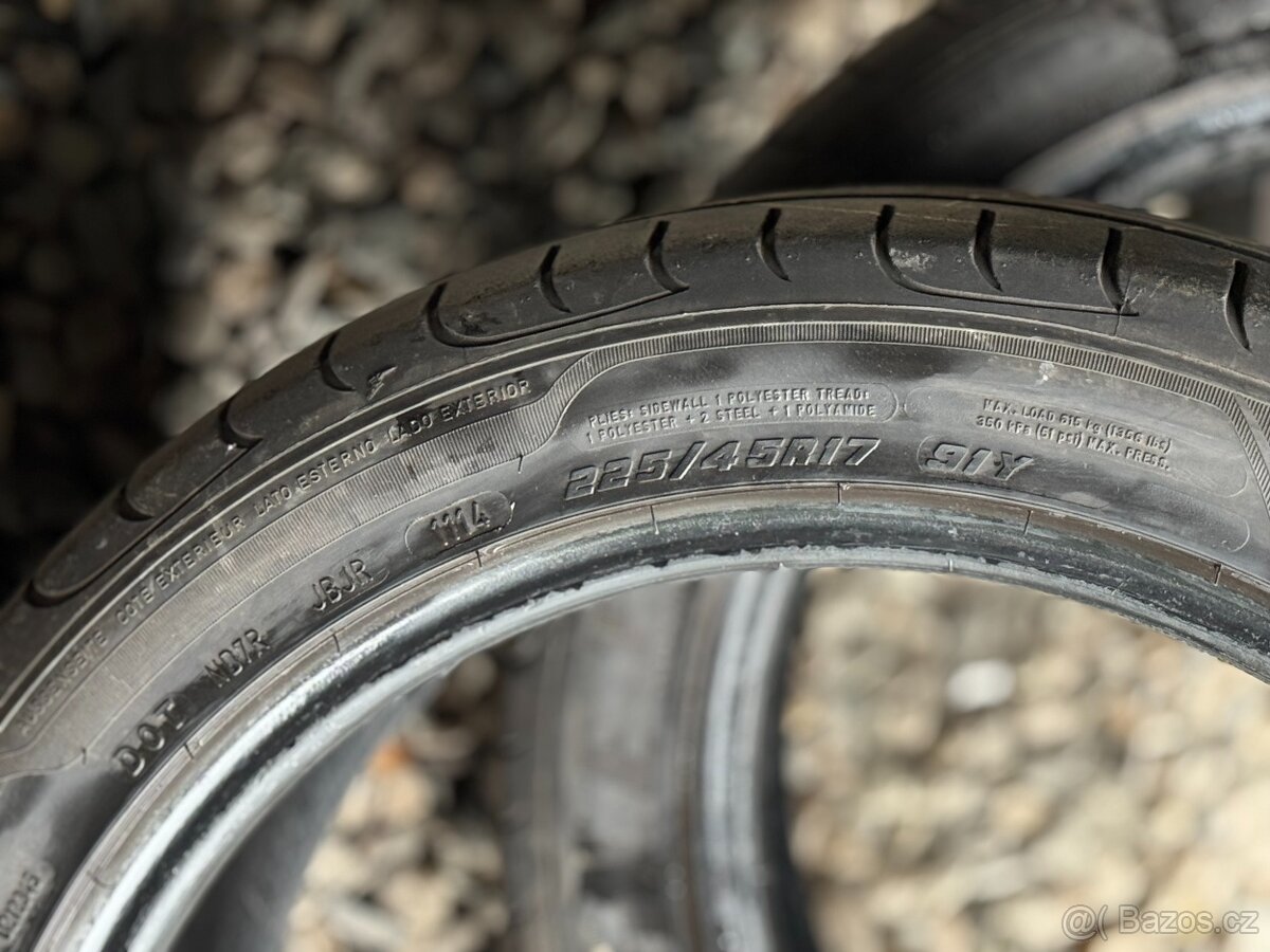 225/45/17 - Goodyear letní pár pneu - 6