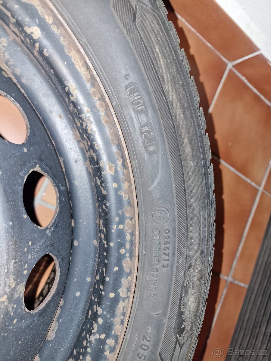 Zimní pneu 205/55 R16 na discích 5x108 - 6
