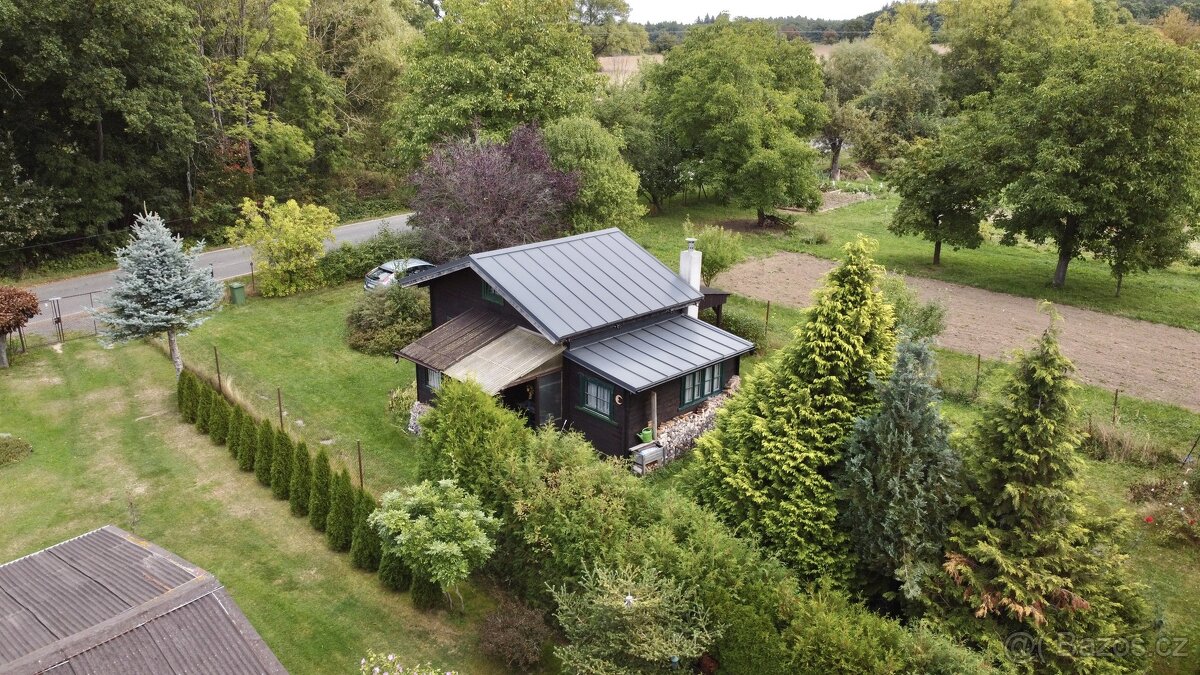 Prodej chaty 40m2 s rozlehlým pozemkem 1007m2 v obci Hraběší - 6