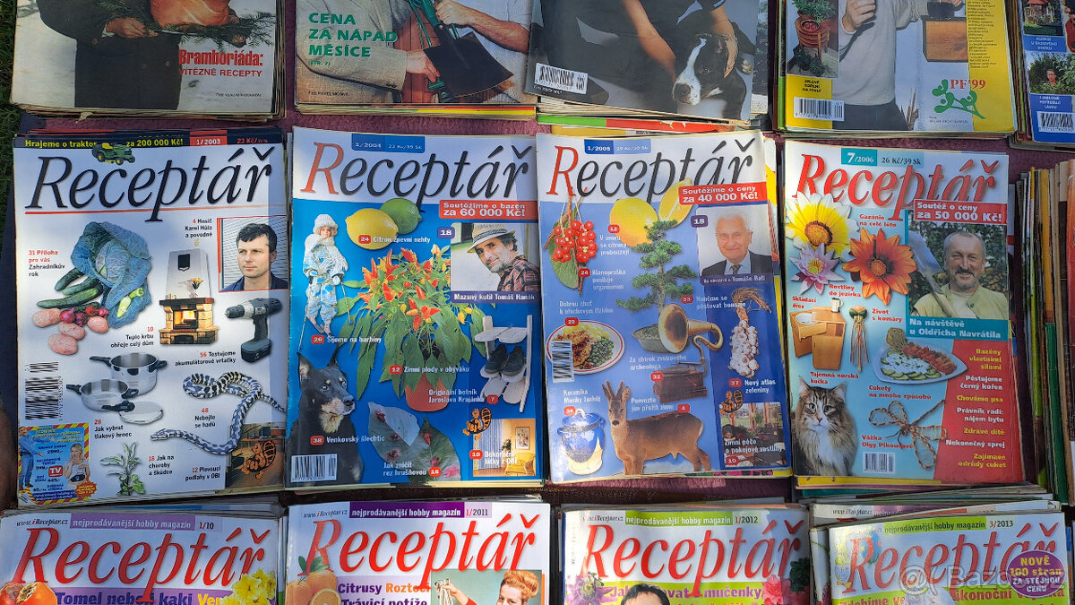 Prodám časopis Receptář - 6