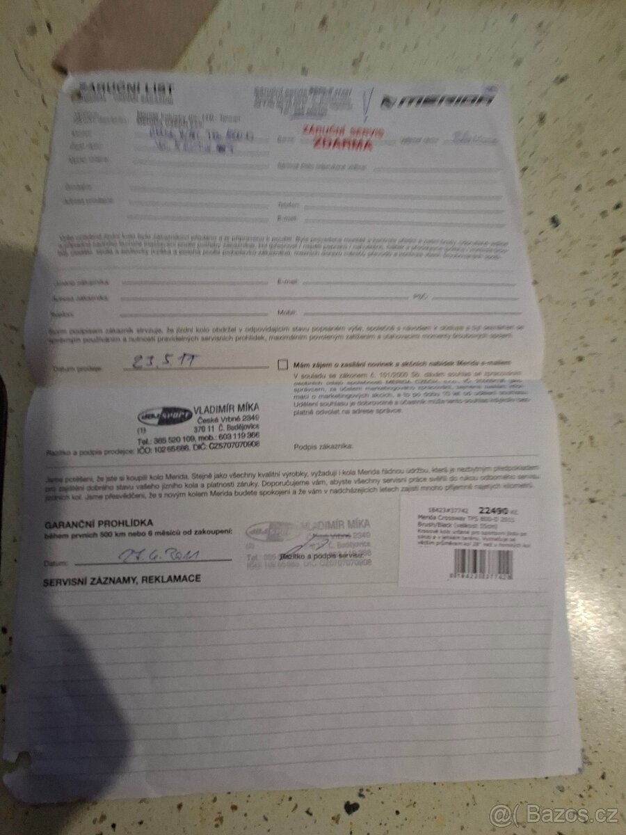 Prodám kolo Merida Crossway TFS 800 D - 6