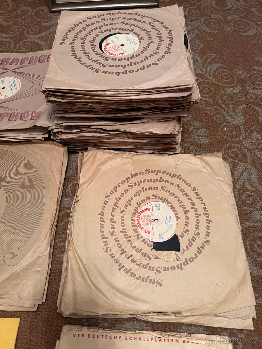 Staré gramodesky Supraphon Eterna Amiga – balík - 6