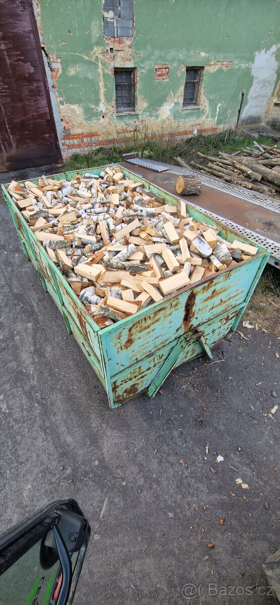 Štípané palivové dřevo,Krbové dříví,Suché, Balené, Pytlované - 6