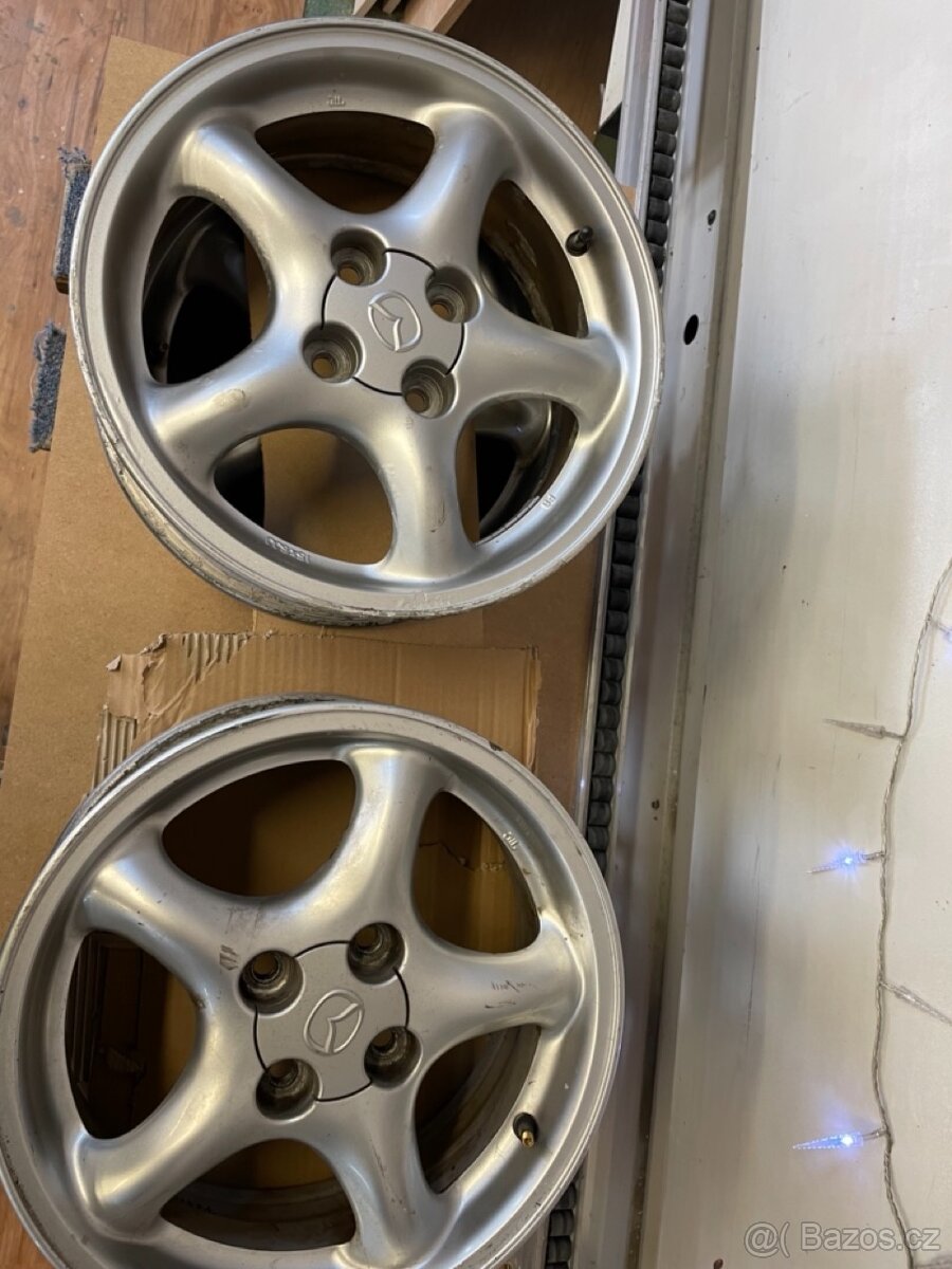 Prodám sada disků Mazda MX5 NB - 6