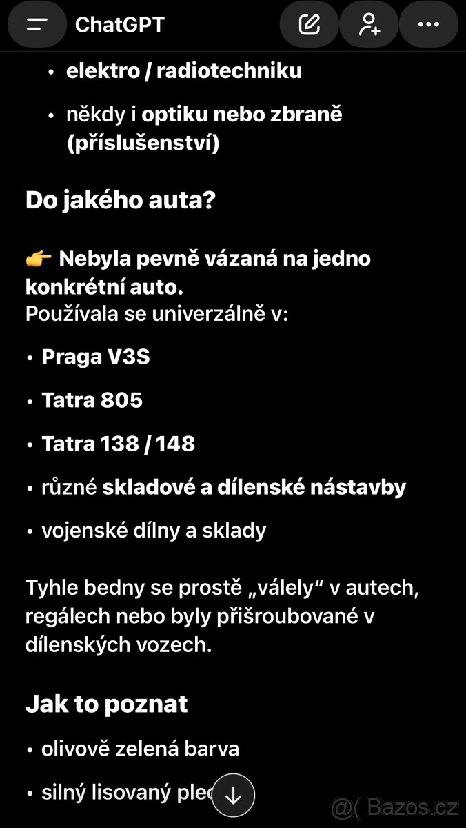 Vojenská kovová bedna OR-3 - 6