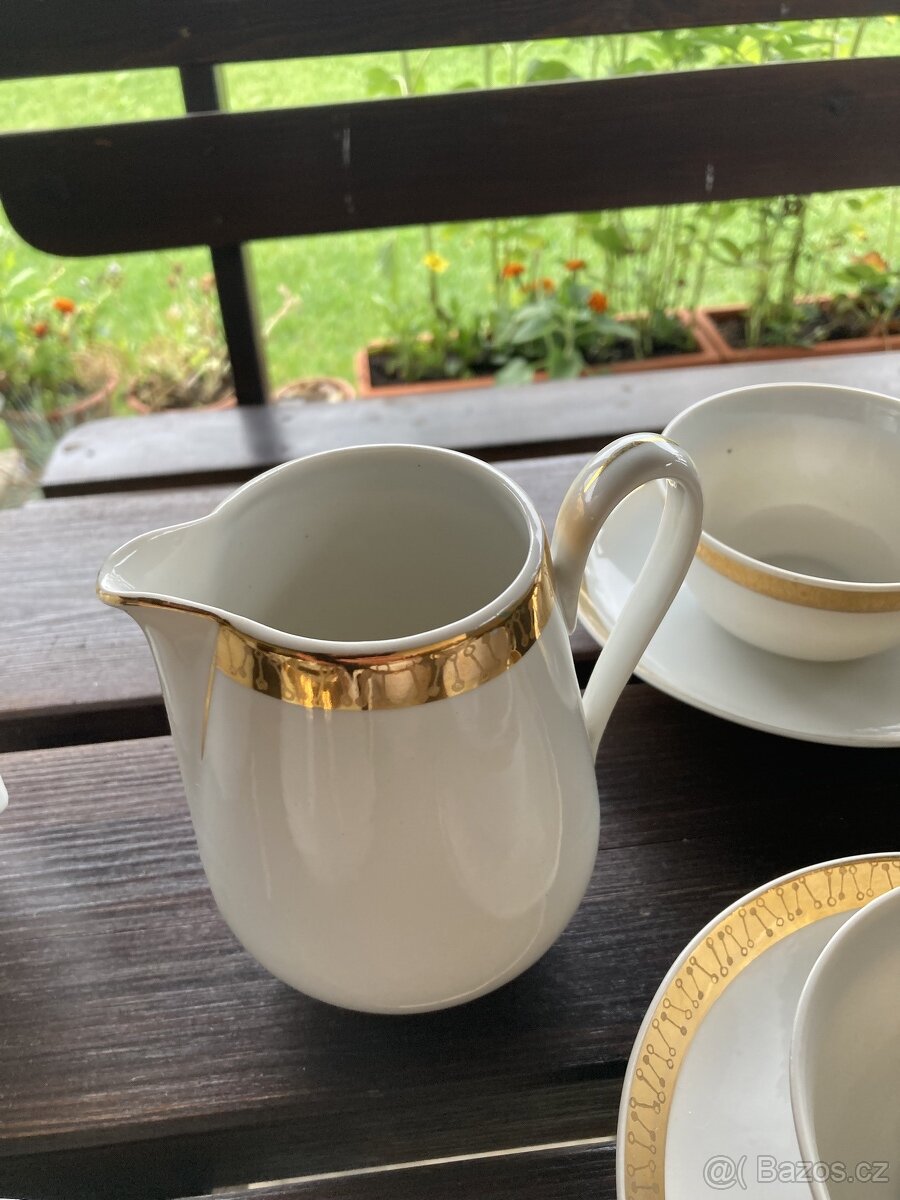 Porcelánový čajový set - 6