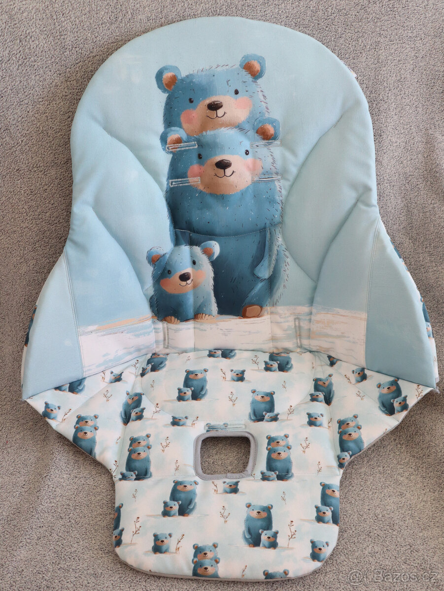 Náhradní potah na židličku Peg pérego - sofshell panel - 6