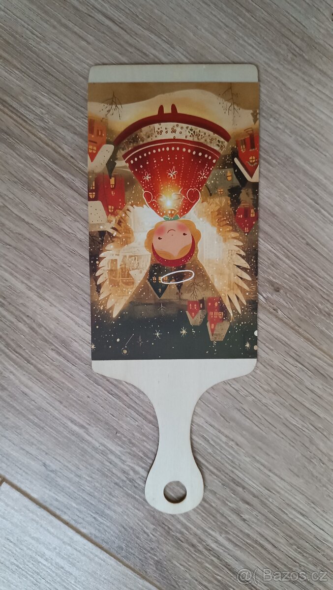 Dekorační prkénka anděl - 6