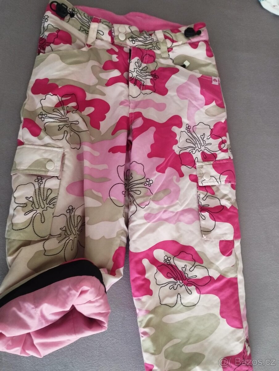 bundy a oteplené kalhoty 6-7 roků - 6