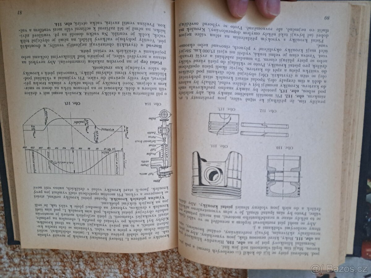 Stare knihy motocykly a automobily - 6