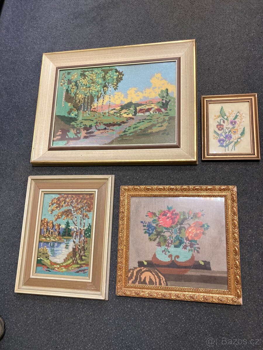 vyšívané obrazy - 6