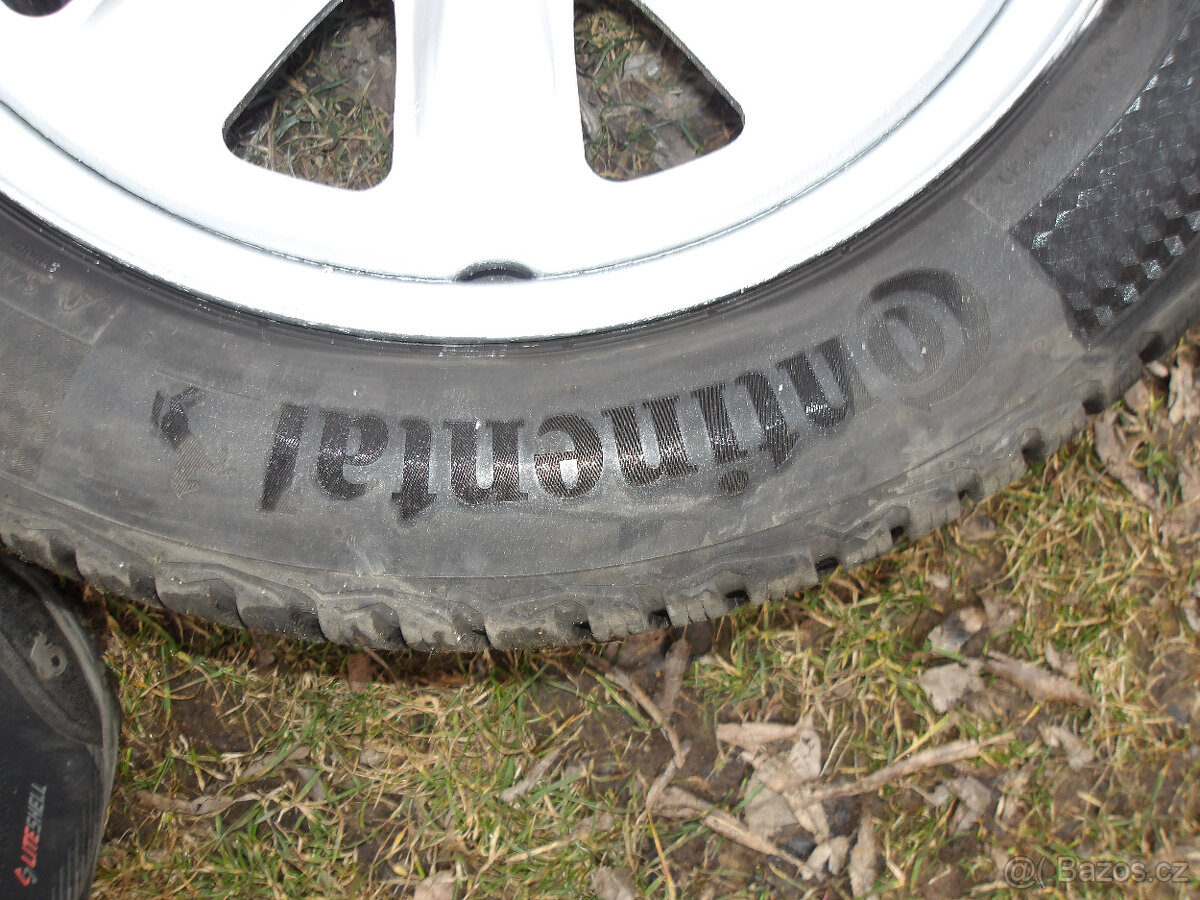 4x disk (5x112) zimní pneu continental 205/55 r16 - 6