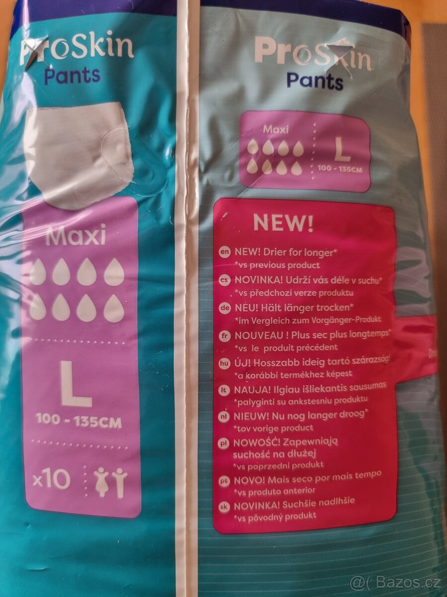 TENA Pants Maxi L - Absorpční natahovací kalhotky - 6