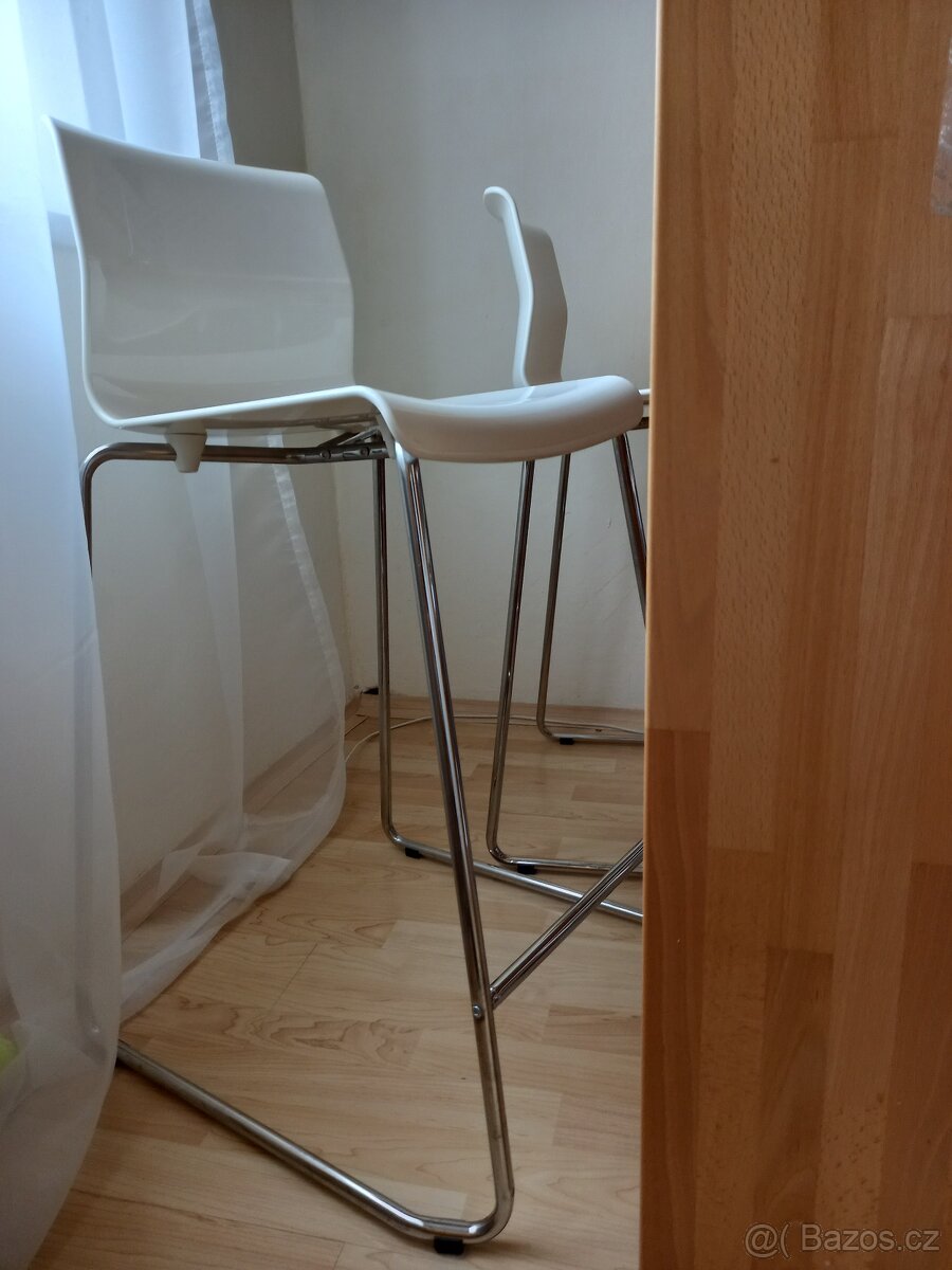 jídelní stůl a židle - masiv, barový - 6