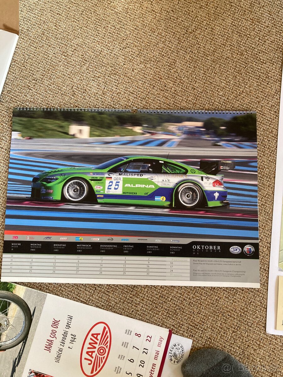 Prodám Kalendáře Jawa BMW Texa - 6