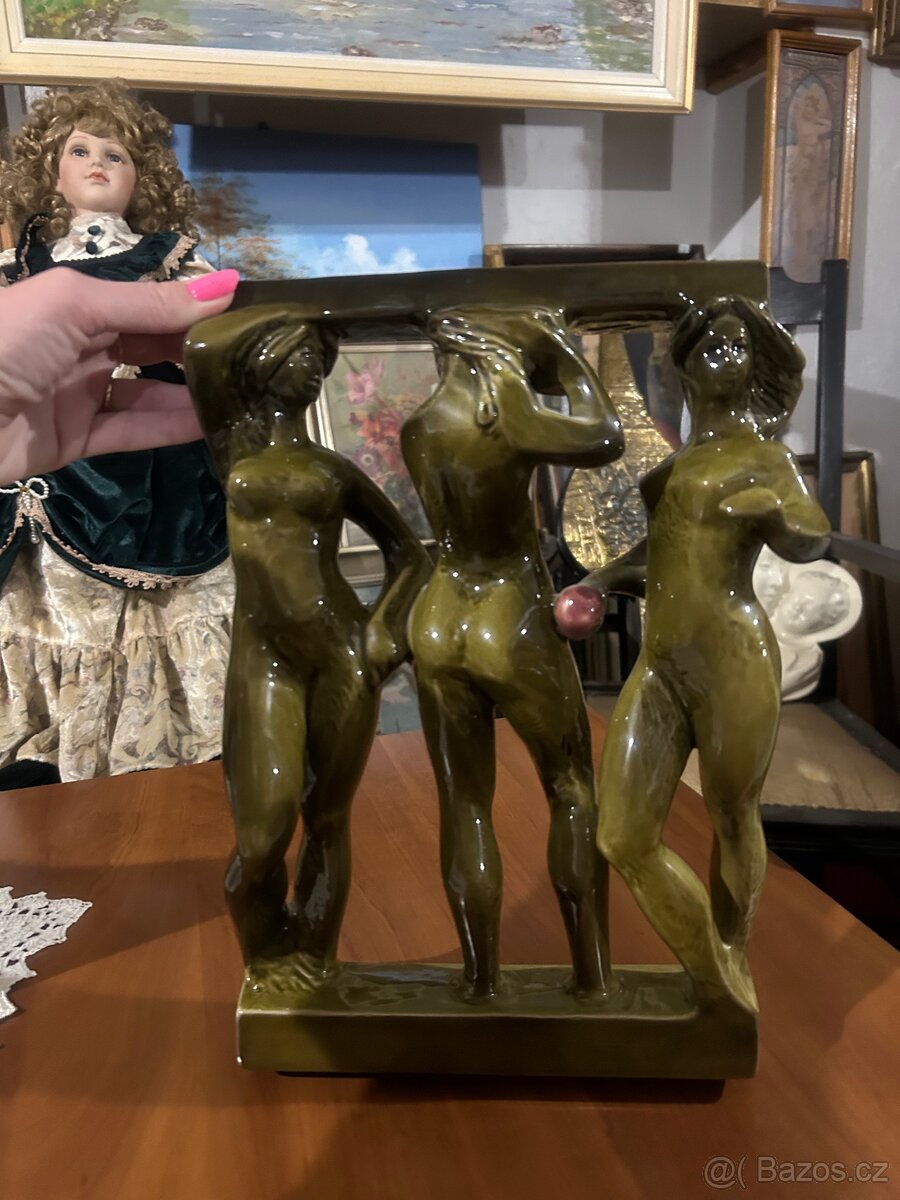 TŘI GRÁCIE ZDENĚK FARNÍK Keramická plastika, 351 - 6