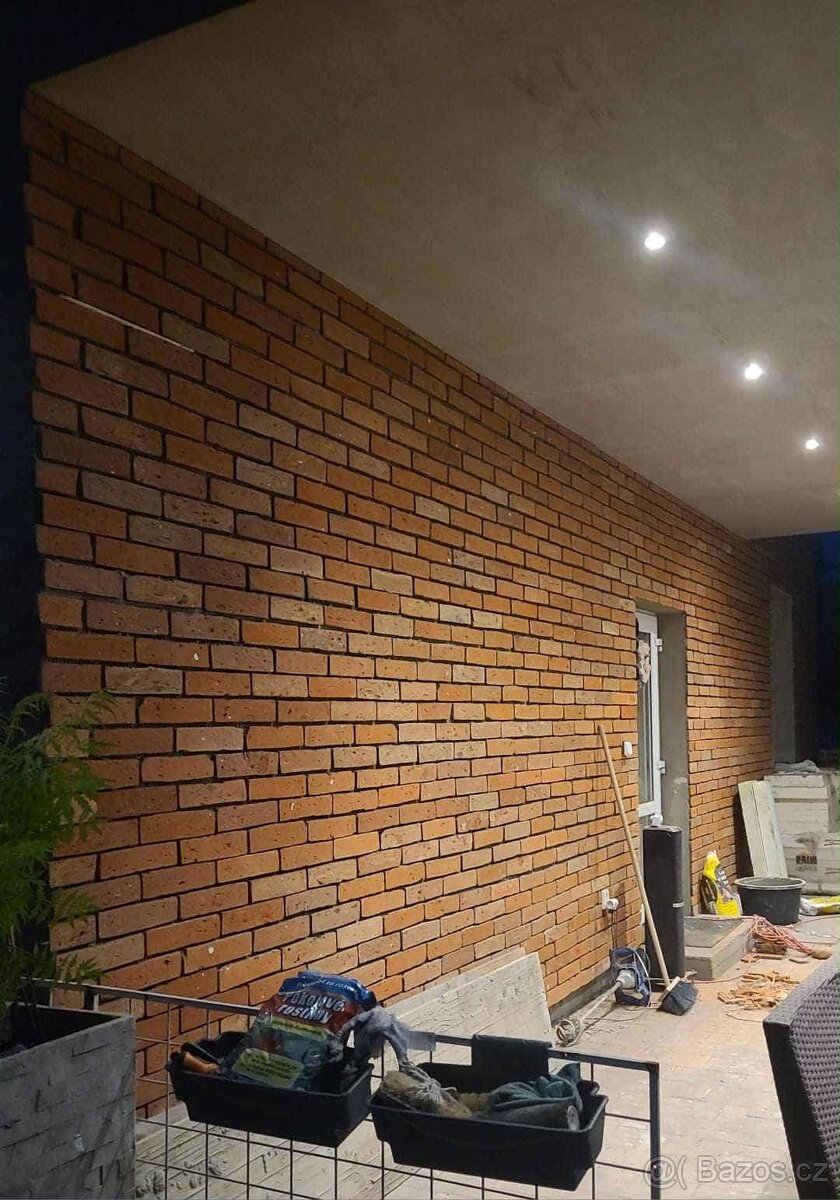 Cihlový obklad pásky z cihly - 6