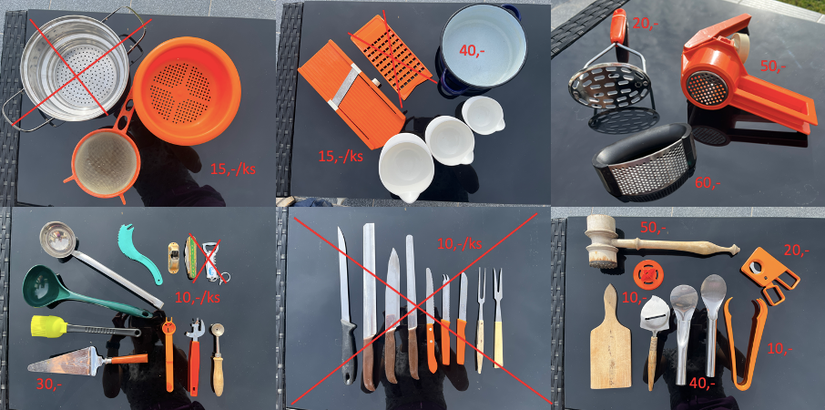 Různé nádobí - 6