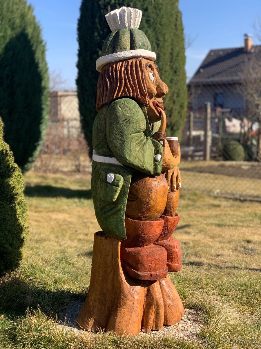 Dřevěná socha - 6