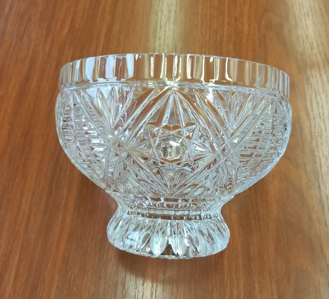 Skleněný pohár mísa - 6