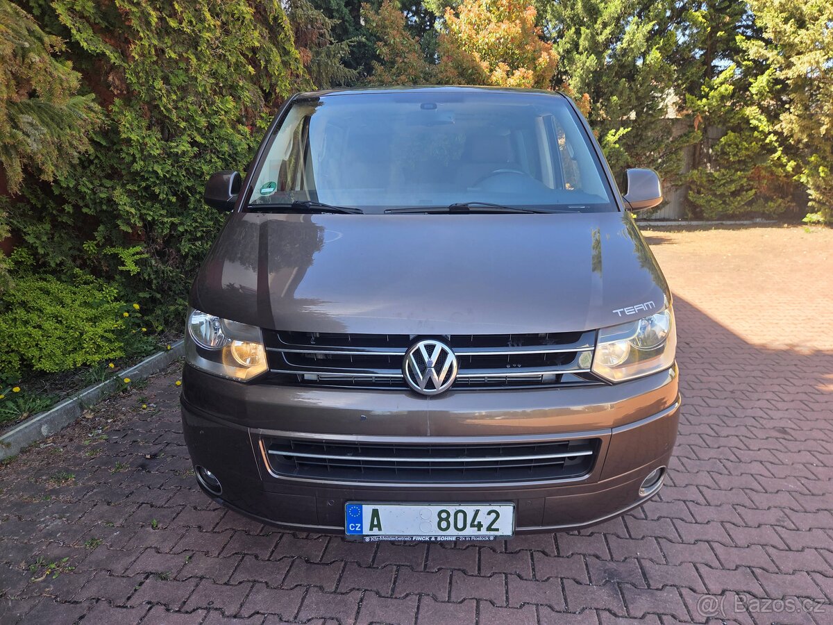 VW Multivan T5 2.0TDI 103kW Team Webasto,tažné,serviska - 6