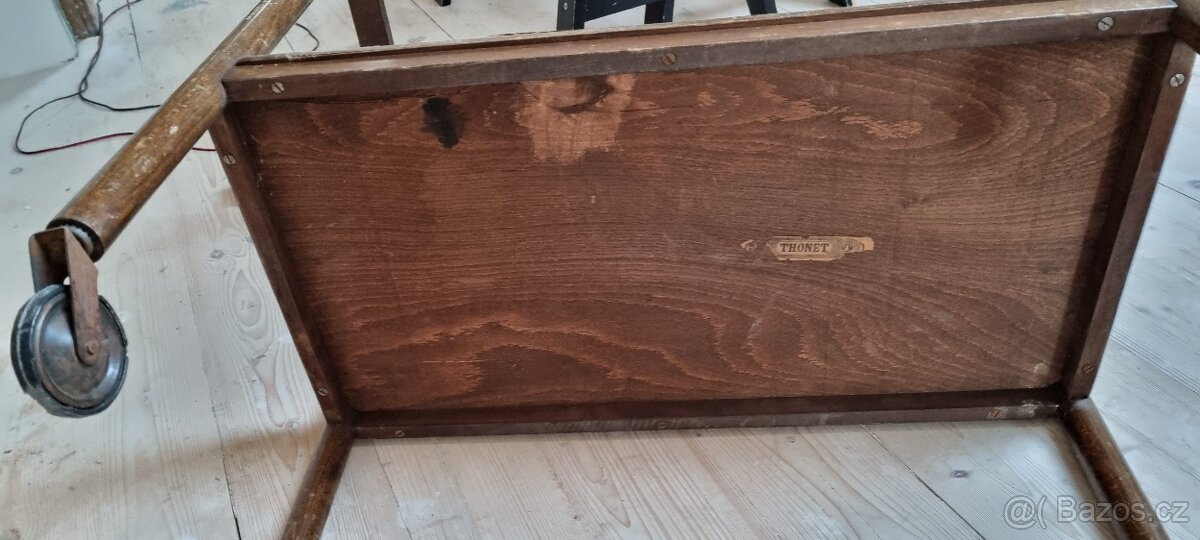 Stolek servírovací na kolečkách THONET - 6