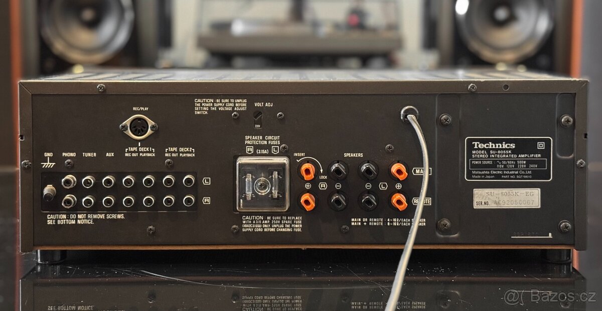Technics SU-8055K stereo zesilovač - 6