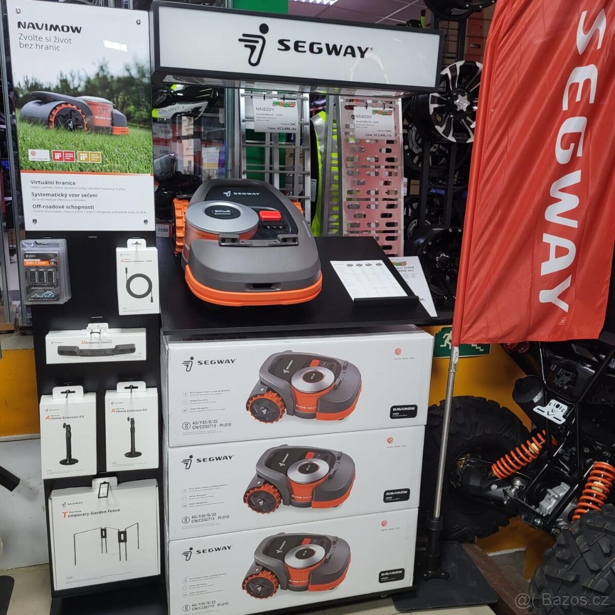 Robotická sekačka SEGWAY NAVIMOW H3000E VisionFence, AKCE - 6