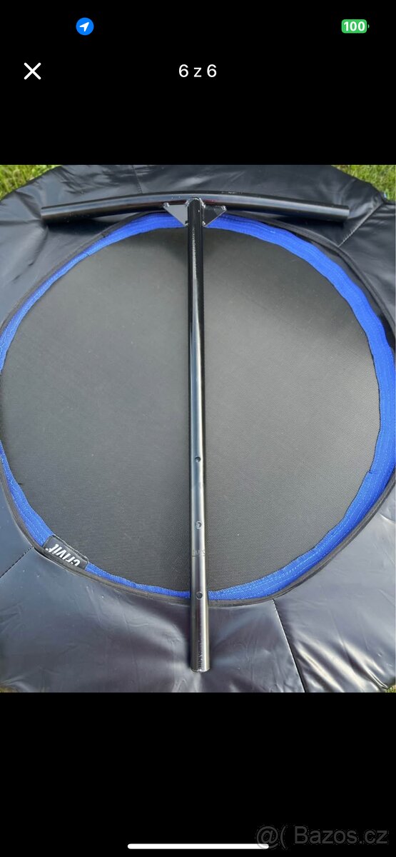 Trampolína s madlem - 6