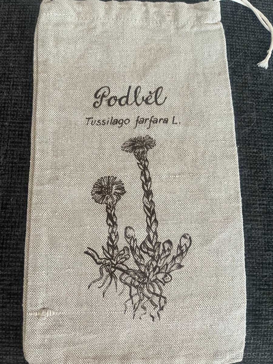 lněné látkové pytlíčky,sáčky na potraviny - 6