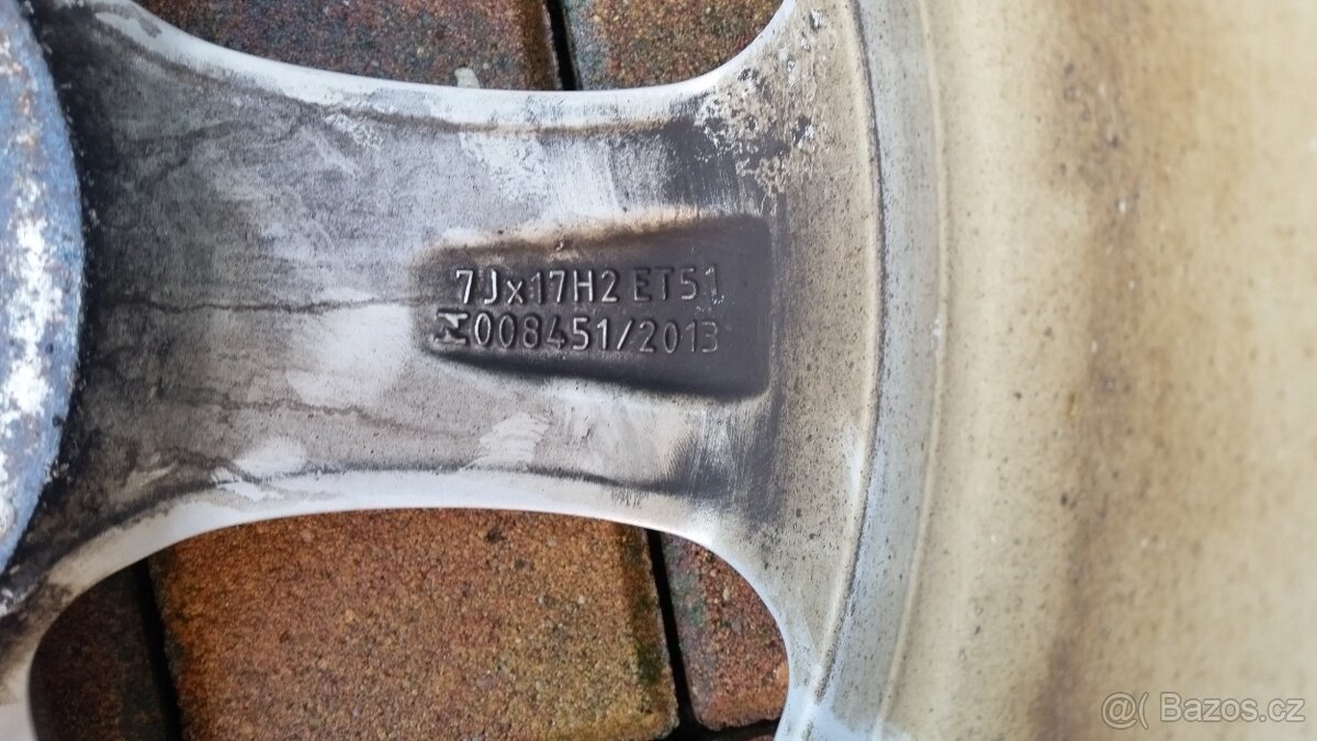 ALU kola MERCEDES W447 5x112 R17 V-class a Vito - 6