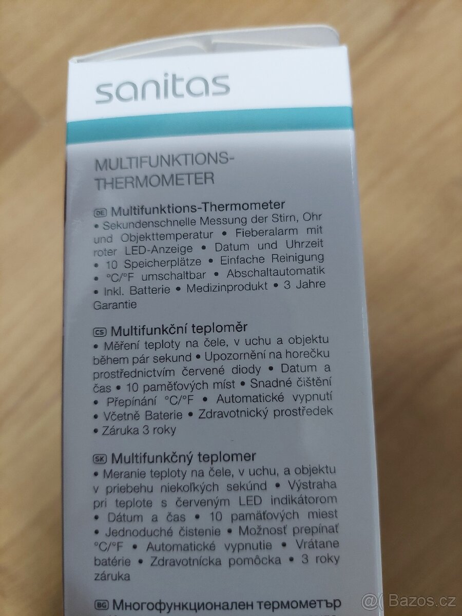 Detsky multifunkcni teplomer čelni a ušni - 6