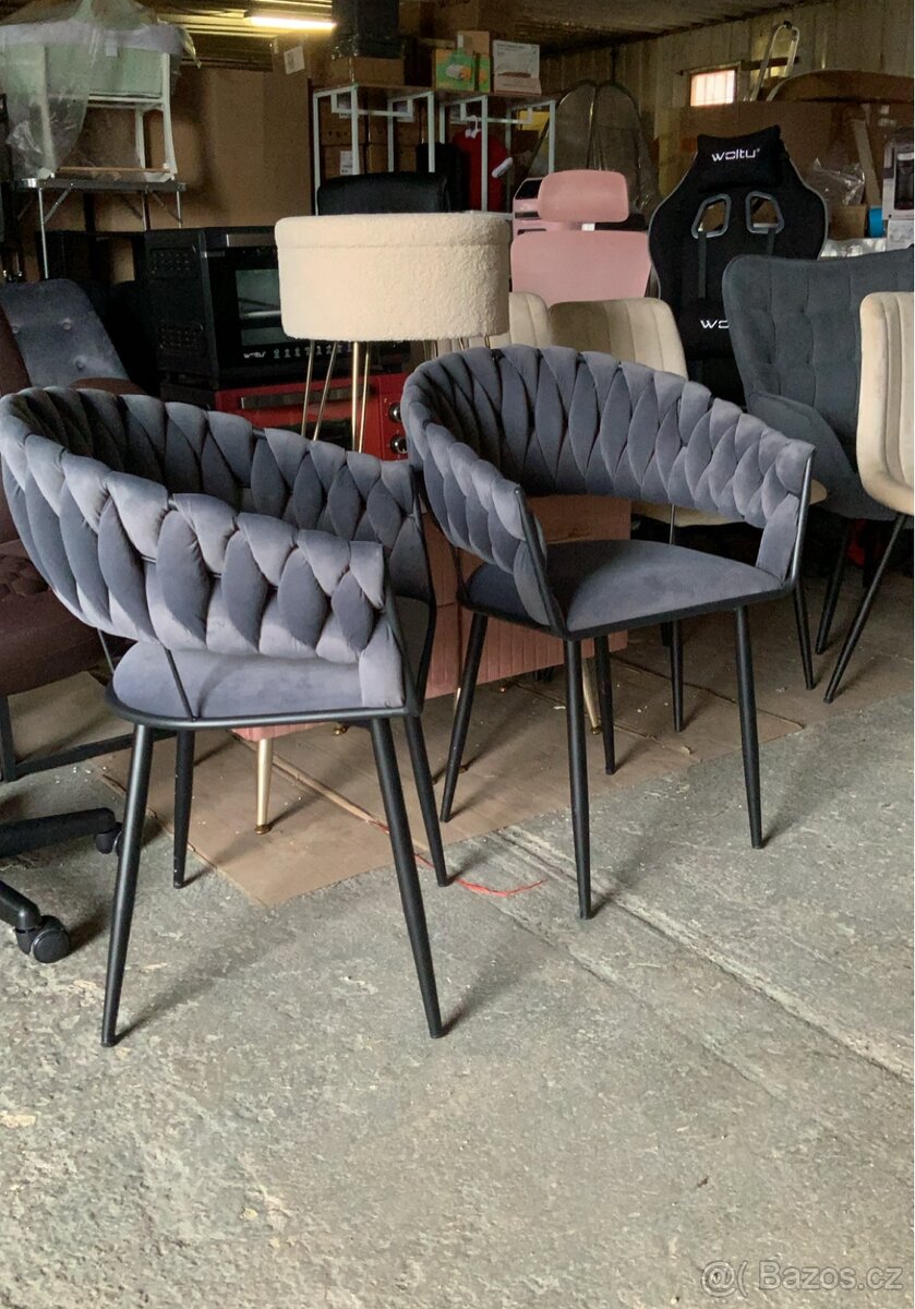 Židle, sada 2 ks - 6