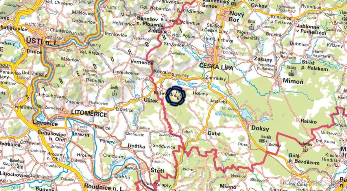 Zemědělská půda, prodej, Blíževedly, Česká Lípa - 6