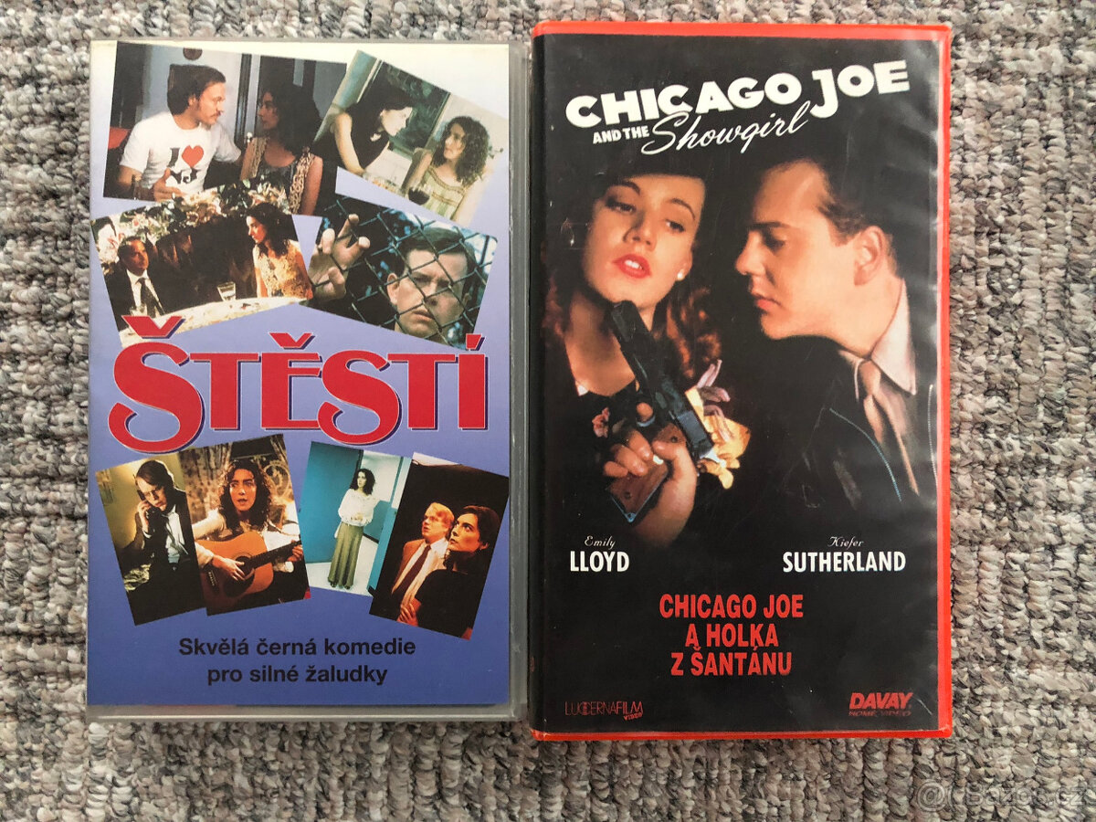 Originál VHS videokazety - 6