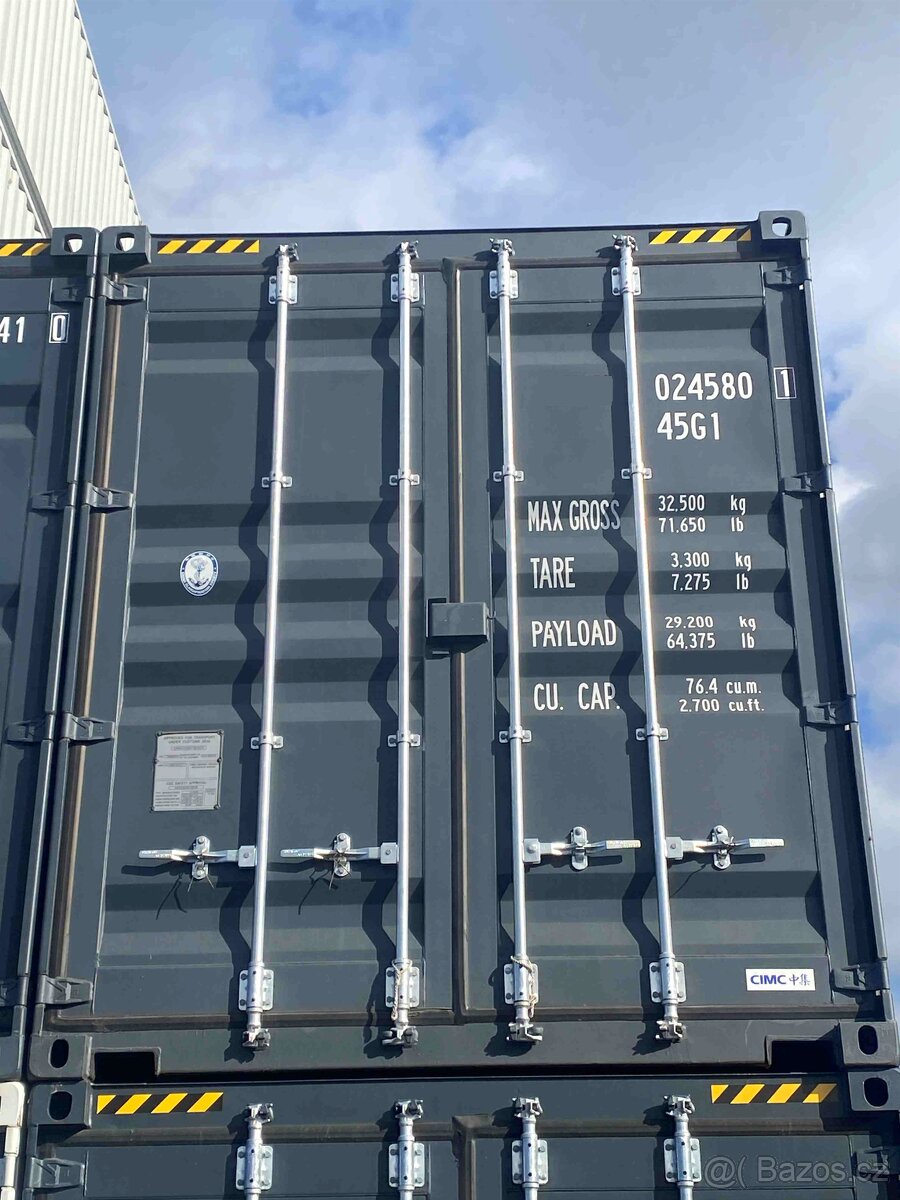 12m kontejner (40') High Cube – velmi dobrý stav - 6