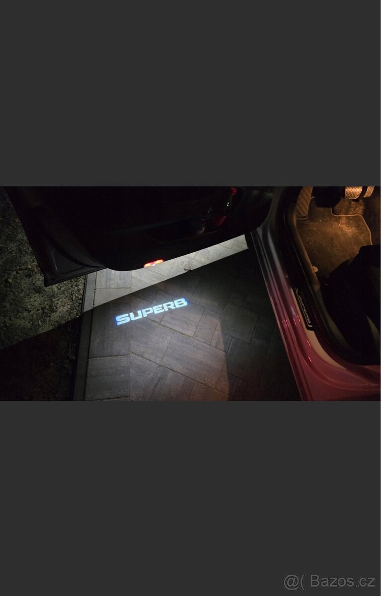 Škoda Superb Led Logo Projektor 4x - 6