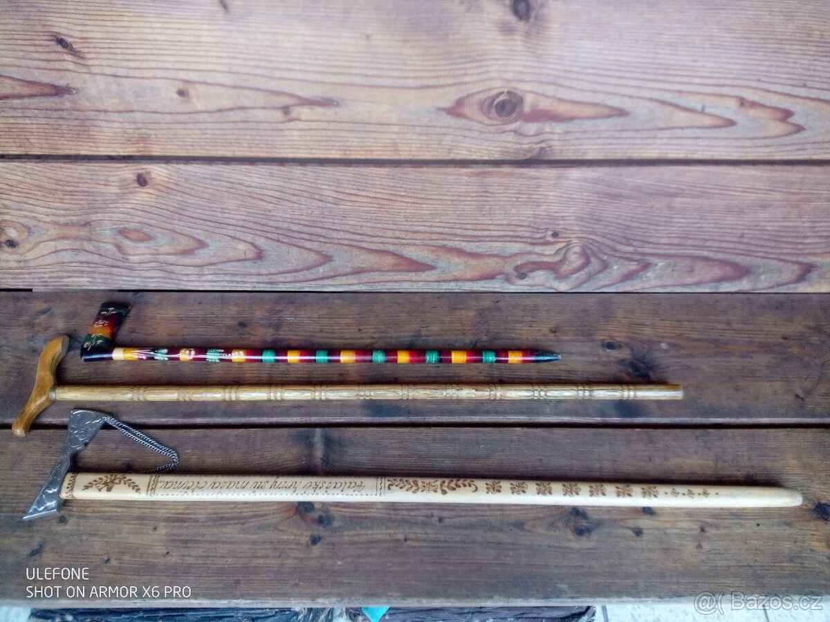 Hůlky 3 ks - 6