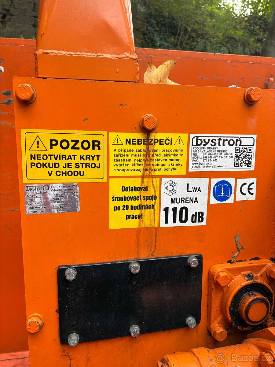 Štěpkovač drtič Bystroň Muréna - 6