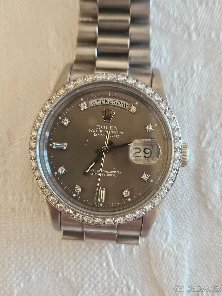 Rolex datejust- zlatá luneta - 6