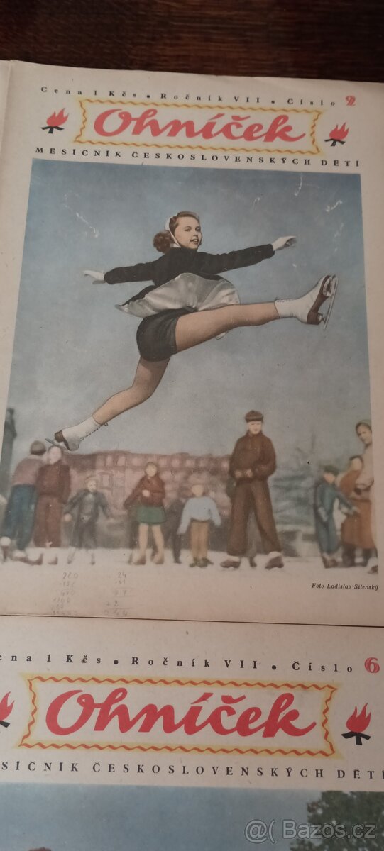 Ohníček ročník Vlk, číslo 1,2,3,6 - 6