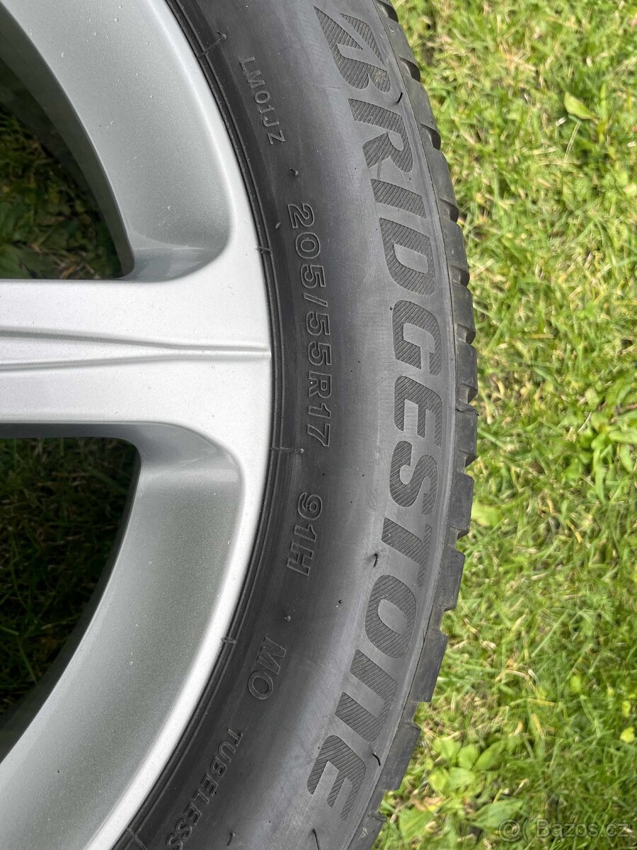 MB originál kola + zimní pneu 205/55/17 - 6