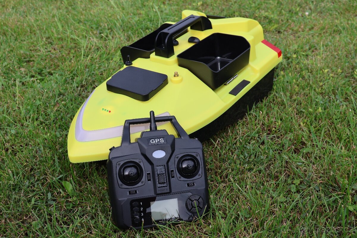 Rybářská ZAVÁŽECÍ loďka s GPS | ČESKÝ NÁVOD | SILNÁ Baterie - 6