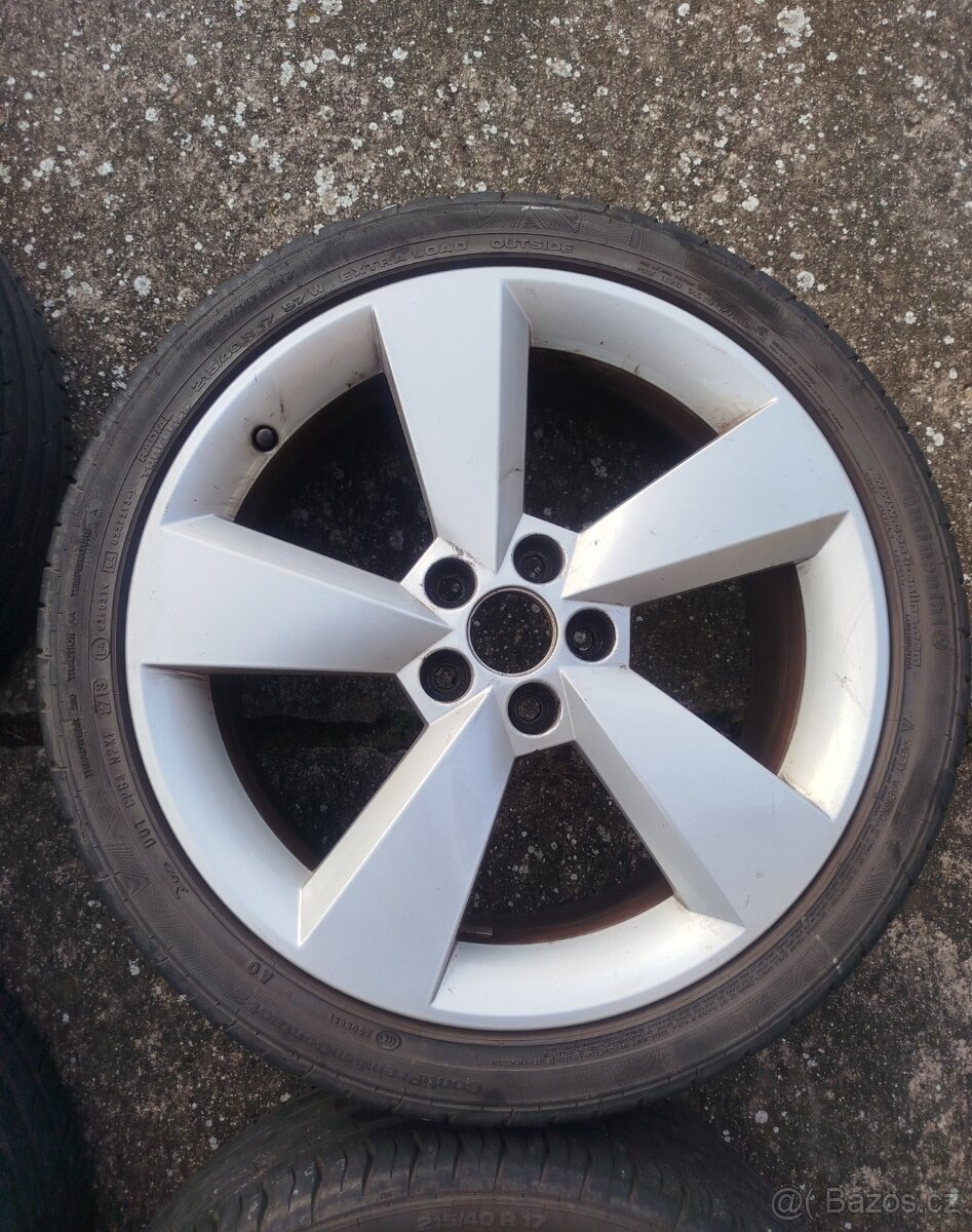 Alu kola včetně letní pneu 215/40R17 - 6